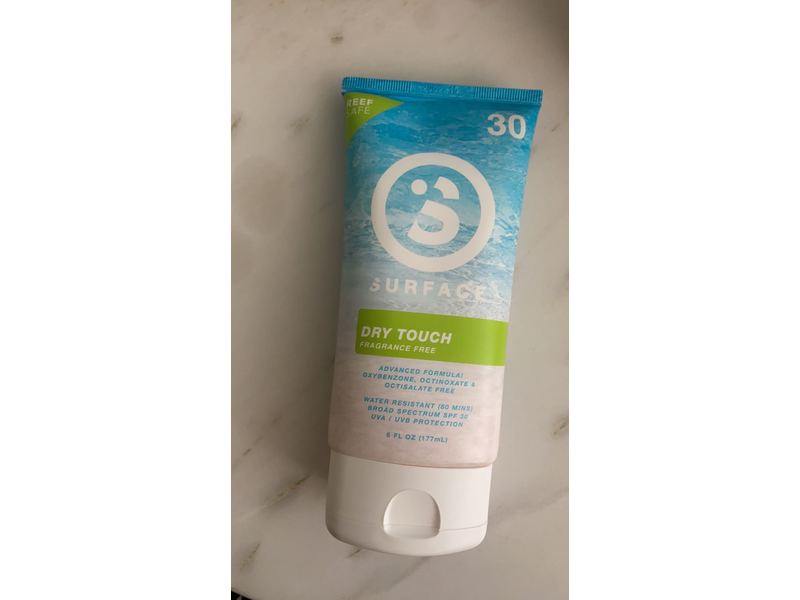 Surface Dry-Touch Sunscreen Lotion, SPF 30, 6 oz (177 mL)