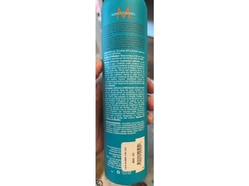 Moroccanoil Luminous Hairspray, Extra Strong,10 oz/283 g