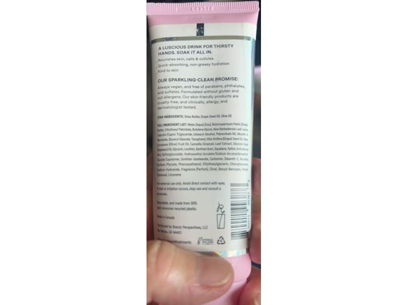 Refreshments Luscious Hand Cream, Citrus Spritz, 2 fl oz/60 mL