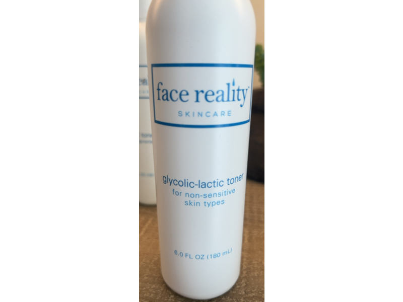 Face Reality Glycolic - Lactic Toner, 6.0 fl oz/180 mL