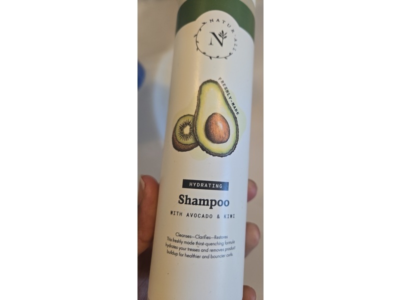 Natur All Hydrating Shampoo, Avocado & Kiwi, 8.45 fl oz/250 mL