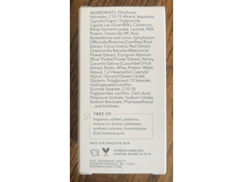 Beekman 1802 Pure Goat Milk Body Serum, 0.95 fl oz/28 mL