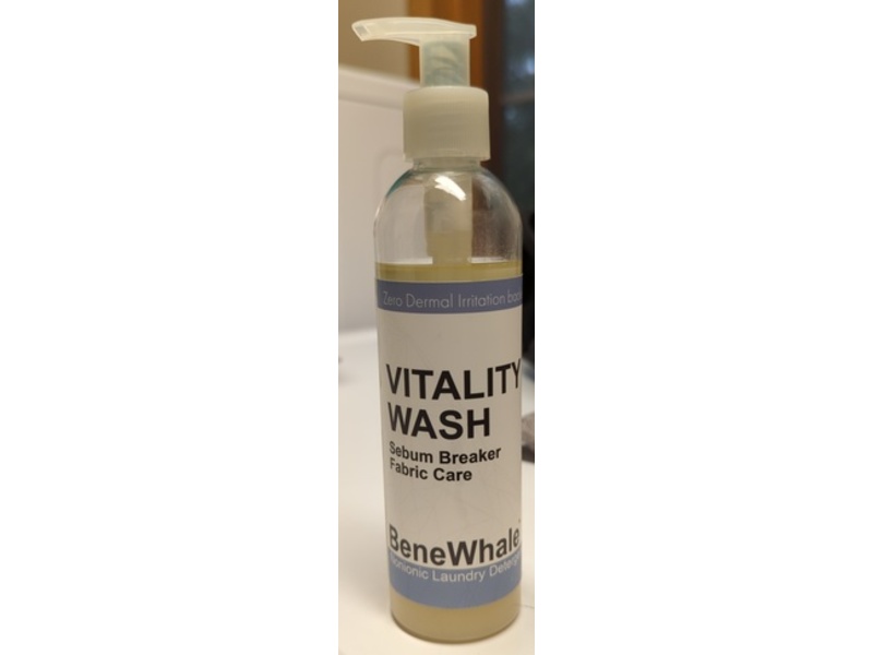 BeneWhale Vitality Wash Sebum Breaker Nonionic Laundry Detergent, 80 Loads, 8.12 fl oz/240 mL