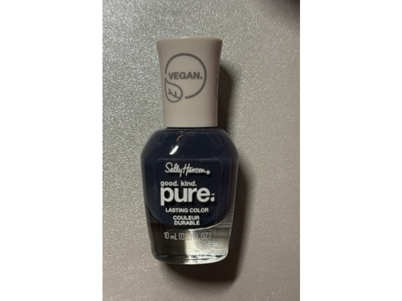 Sally Hansen Good Kind Pure Lasting Color Nail Polish, 395 Nightfall, 0.33 fl oz/10 mL