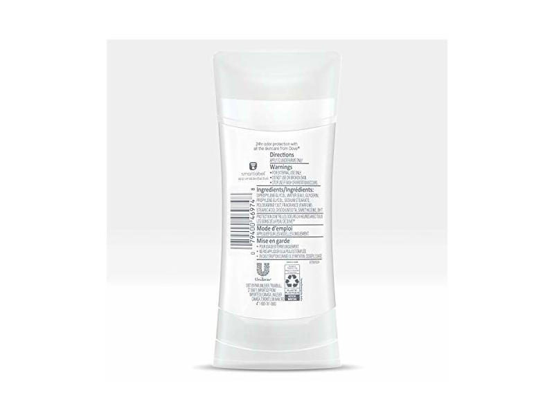 Dove 0% Aluminum Deodorant, Lavender+Vanilla, 2.6 oz/74 g