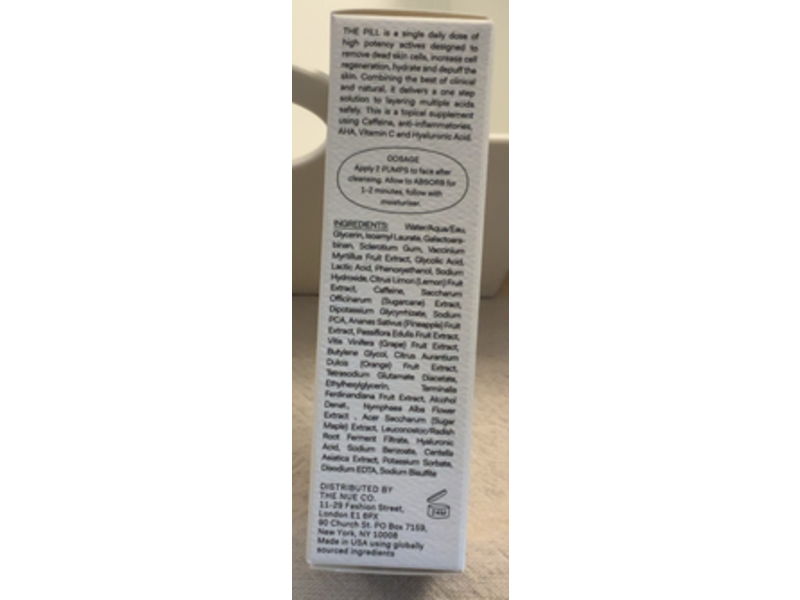 The Nue Co The Pill, Vit C + Aha + Ha, 1.01 fl oz/30 mL