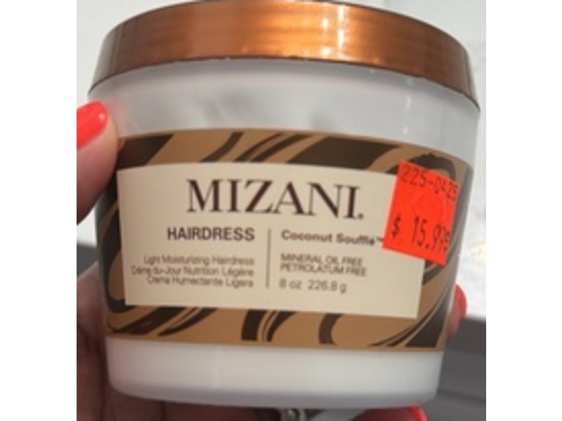 Mizani Coconut Souffle Light Moisturizing Hairdress, 8 oz/226.8 g
