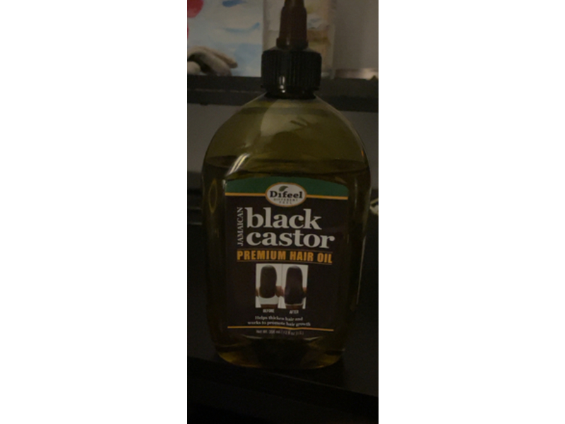 Difeel Premium Jamaican Black Castor Hair Oil, 12 fl oz/355 mL