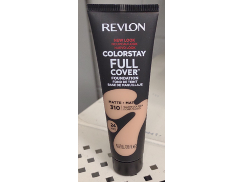Revlon Colorstay Full Cover Foundation, 310 Warm Golden, 1 fl oz/30 mL