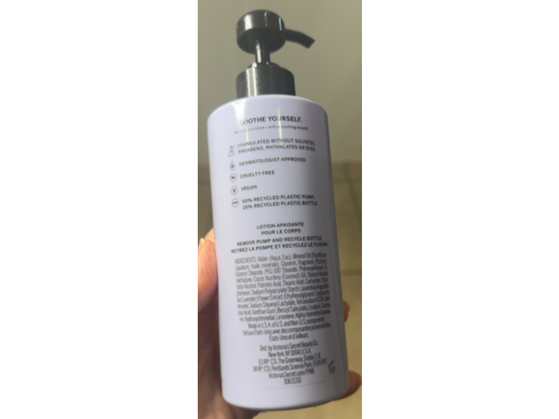 Pink Soothing Body Lotion, Lavender, 12 fl oz/355 mL