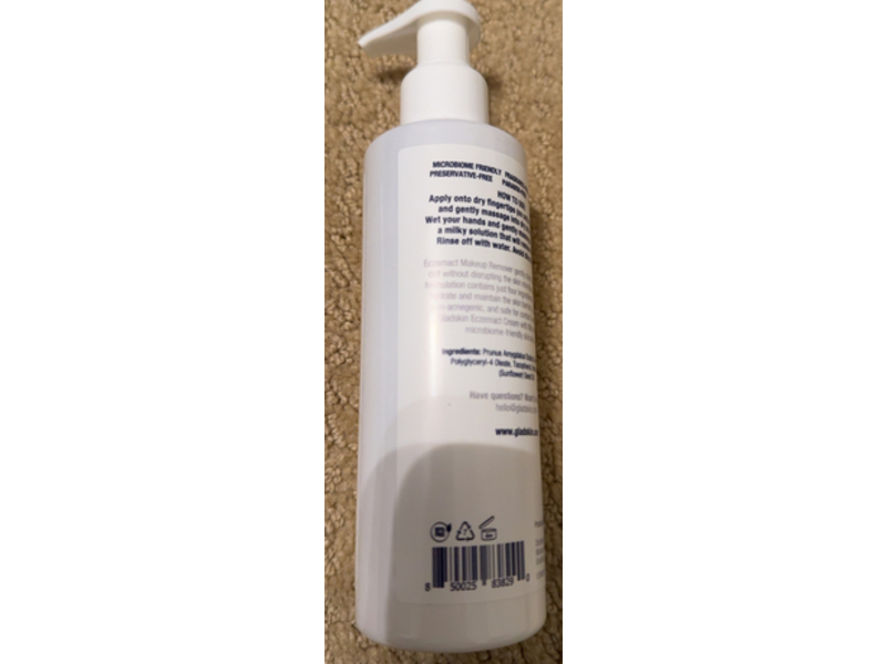 Gladskin Eczemact Makeup Remover, 6.76 fl oz/200 mL