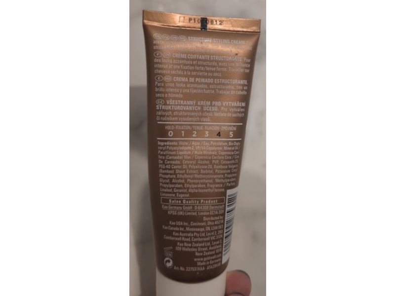 Goldwell Stylesign Creative Texture Superego 4 Structure Styling Cream, 2.5 fl oz/75 mL
