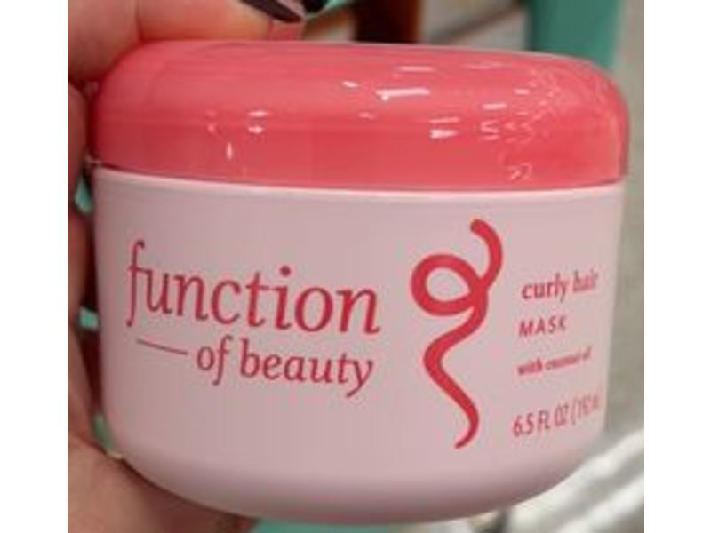 Function Of Beauty Curly Hair Mask, Coconut Oil, 6.5 fl oz/192 mL