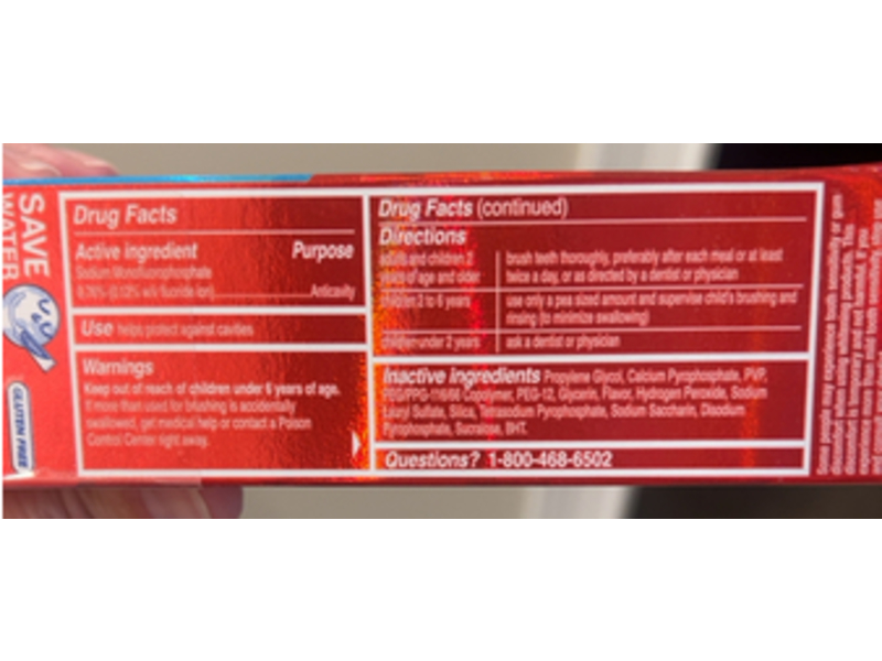 Colgate Optic White Advanced Toothpaste, Icy Fresh, 3.2 oz/90 g, Pack Of 3