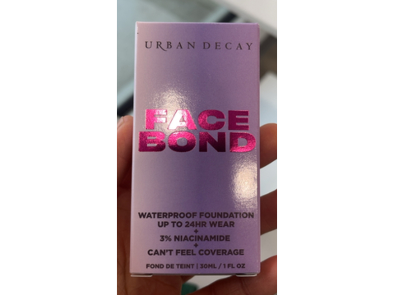 Urban Decay Face Bond Waterproof Foundation, 14 Light Medium Golden, 1 fl oz/30 mL