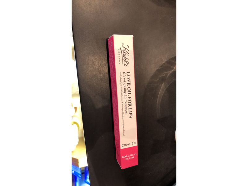 Kiehl's Love Oil For Lips Glow-Infusing Lip Treatment, Botanical Blush, 0.3 oz/9 ml