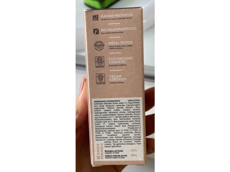 Bema Bio Tinted Face Sunscreen, SPF 30, Medium, 50 mL