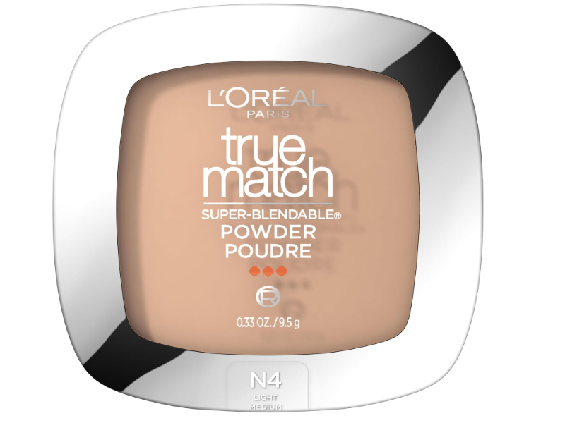L'Oreal Paris True Match Super-Blendable Powder, N4 Light Medium, 0.33 oz/9.5 g, Pack Of 2