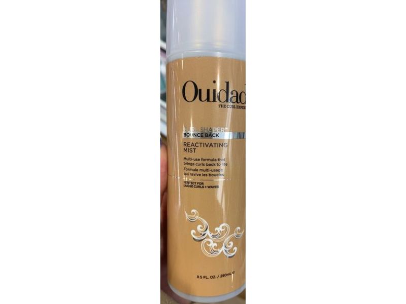 Ouidad Curl Shaper Bounce Back Reactivating Mist, 8.5 fl oz/ 250 mL