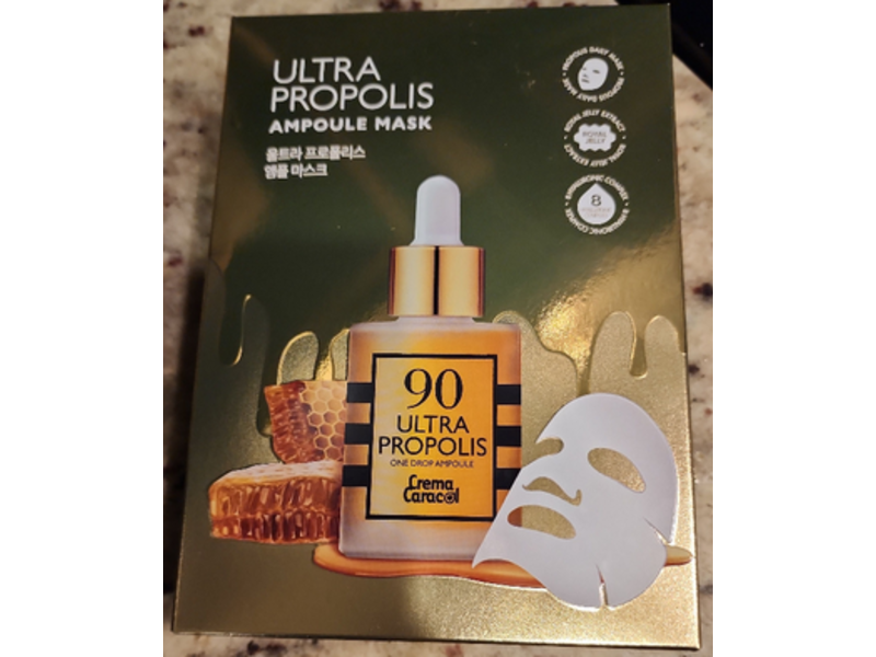 Jaminkyung Ultra Propolis Ampoule Serum Facial Mask 0.70oz, 20g