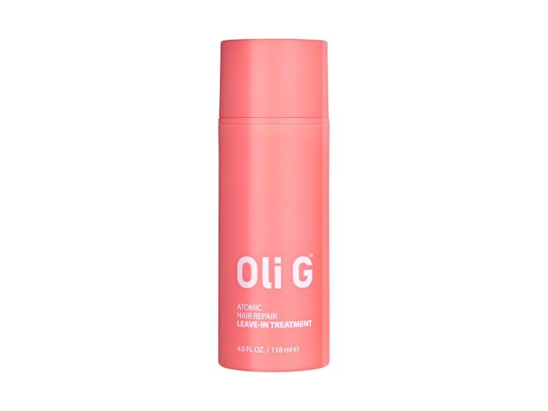 Oli G Atomic Hair Repair Leave-In Treatment, 4 fl oz/118 mL