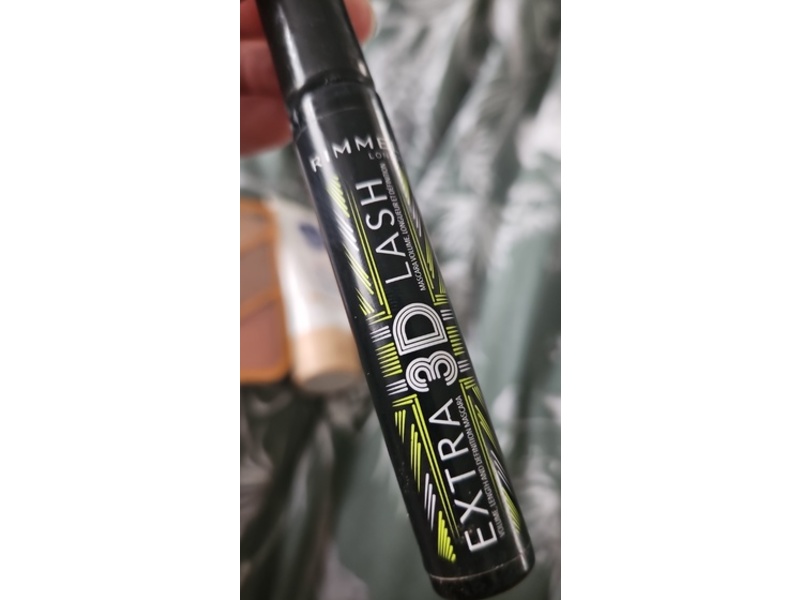 Rimmel London Extra 3D Lash Mascara, 003 Extreme Black, 0.27 fl oz/8 mL