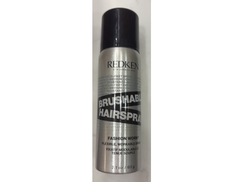 Redken Brushable Hairspray, Medium 12 Hold, 2.1 fl oz/60 g
