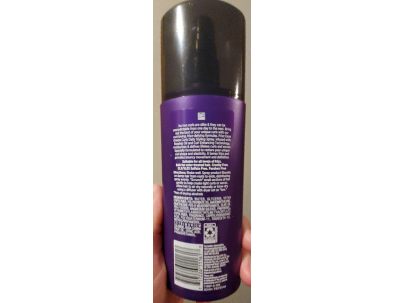 John Frieda Frizz Ease Dream Curls Daily Styling Spray, 6.7 fl oz/200 mL