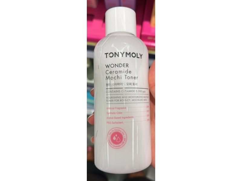Tonymoly Wonder Ceramide Mochi Toner, 10.14 fl oz/300 mL
