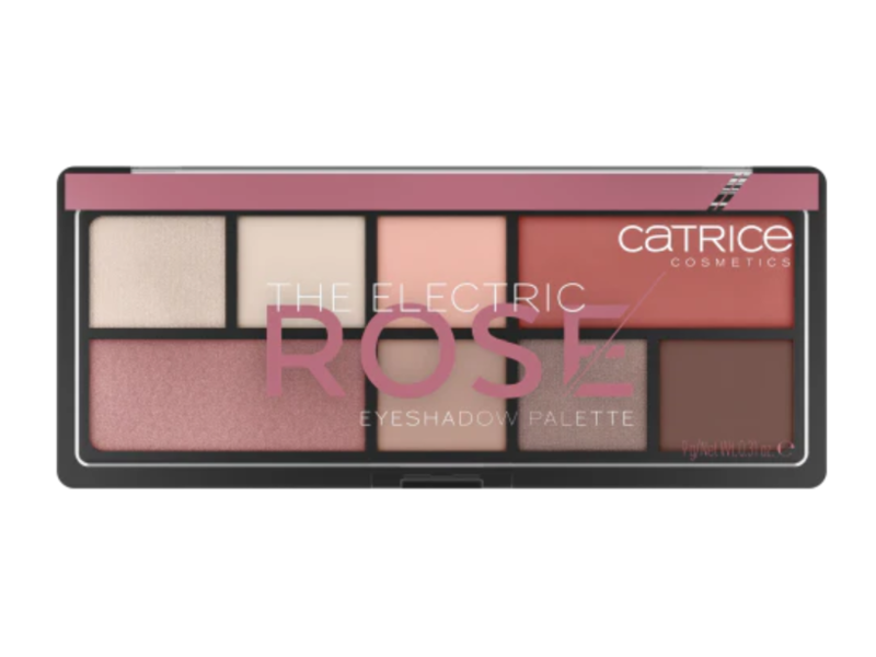 Catrice Cosmetics Eyeshadow Palette, The Electric Rose, 0.31 oz/9 g
