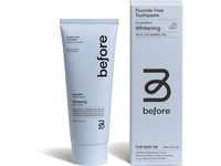Before Fluoride Free Whitening Toothpaste, Super Mint, 4.4 fl oz/100 mL - thumbnail 1