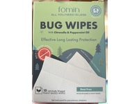 Fomin Bug Wipes, Citronella & Peppermint Oil, 160 g, Count 15 - thumbnail 2