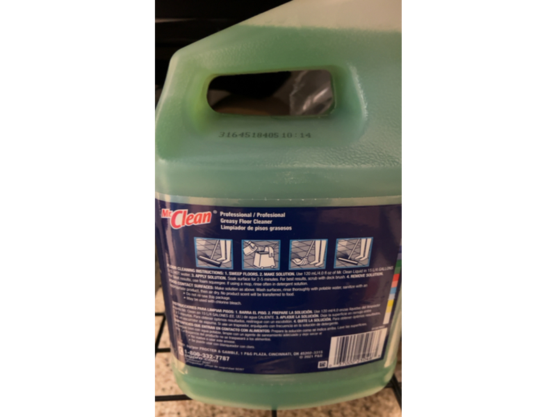 Mr. Clean Professional Greasy Floor Cleaner, 3.78 L
