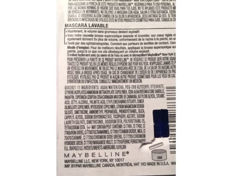 Maybelline Volum' Express The Rocket Mascara, 401 Very Black, 0.3 fl oz