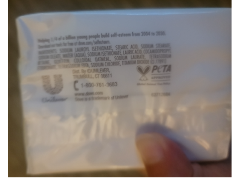 Dove Soothing Relief Beauty Bar Soap, 3.75 oz/106 g, Pack Of 2