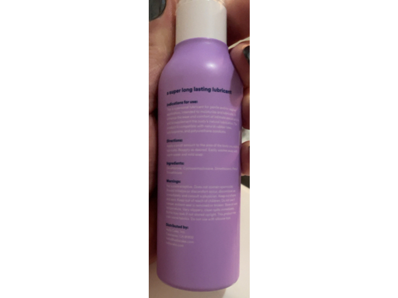 Hello Cake Silicone Lube, 3.3 fl oz/100 mL