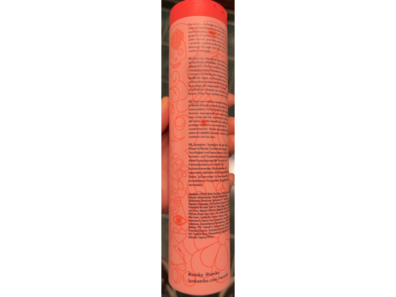 Amika Mirrorball High Shine + Protect Antioxidant Conditioner, 9.2 fl oz/275 mL