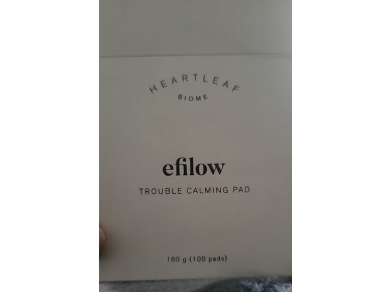 Efilow Heartleaf Biome Trouble Calming Pad, 180 g, 100 Count
