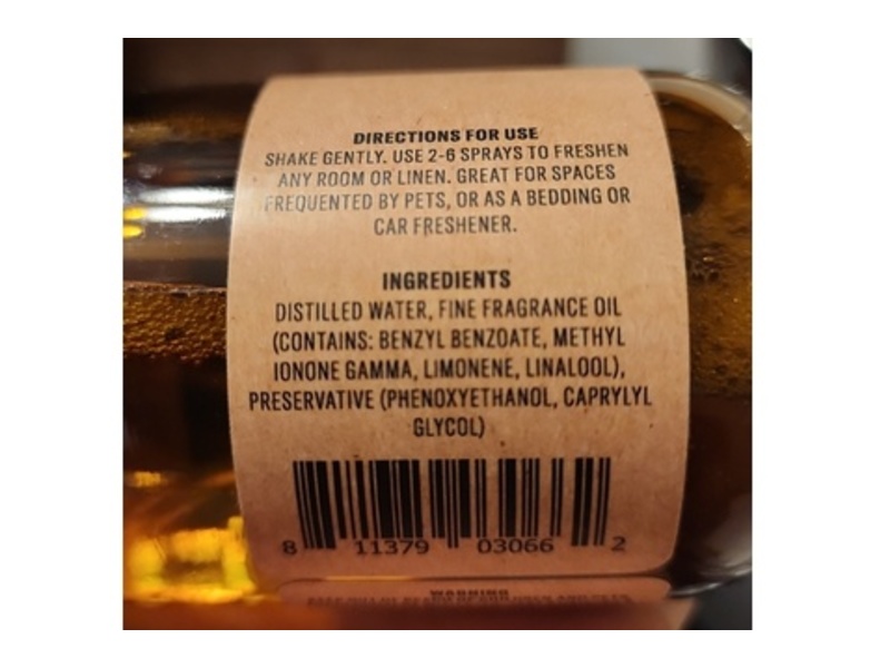 P.F. Candle Co. No.21 Golden Coast Room & Linen Spray, 7.75 fl oz/229 mL