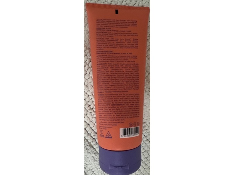 Luna Bronze Glow Tanning Moisturizer, Medium, 6.8 fl oz/200 mL