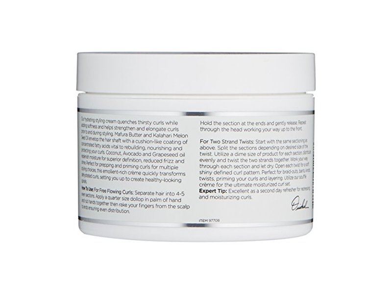 OUIDAD Curl Immersion Silky Souffle Setting Creme, 8 Fl Oz