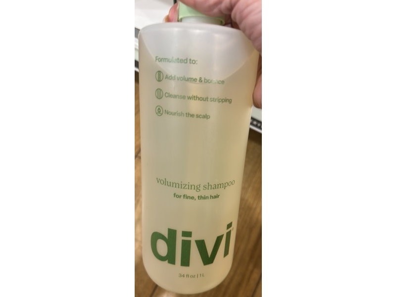 Divi Volumizing Shampoo, 34 fl oz/1 L