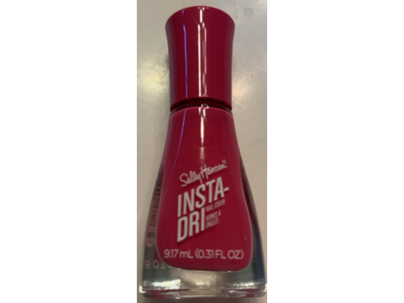 Sally Hansen Insta-Dri Nail Polish, Fast and Fuchsia, 0.31 fl oz/9.17 mL