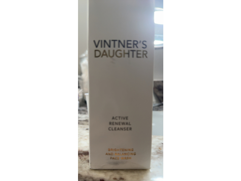 Vintner's Daughter Active Renewal Cleanser Face Wash, 3.80 fl oz/115 mL