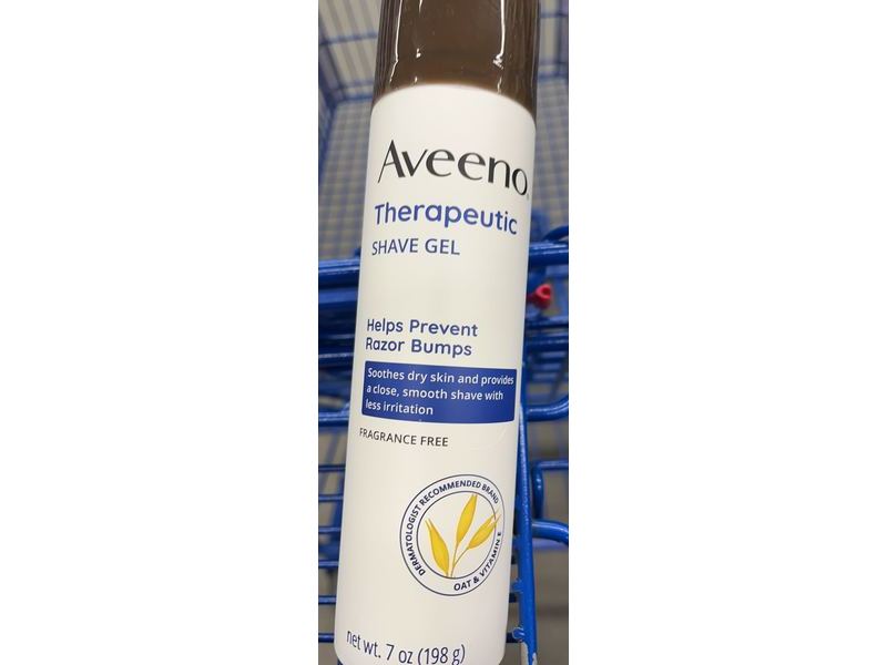 Aveeno Therapeutic Shave Gel, 7 oz/198 g