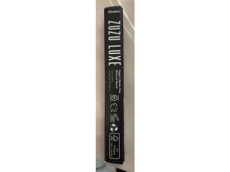 Zuzu Luxe Eye Defining Pencil, Obsidian, 0.04 oz/1.13 g