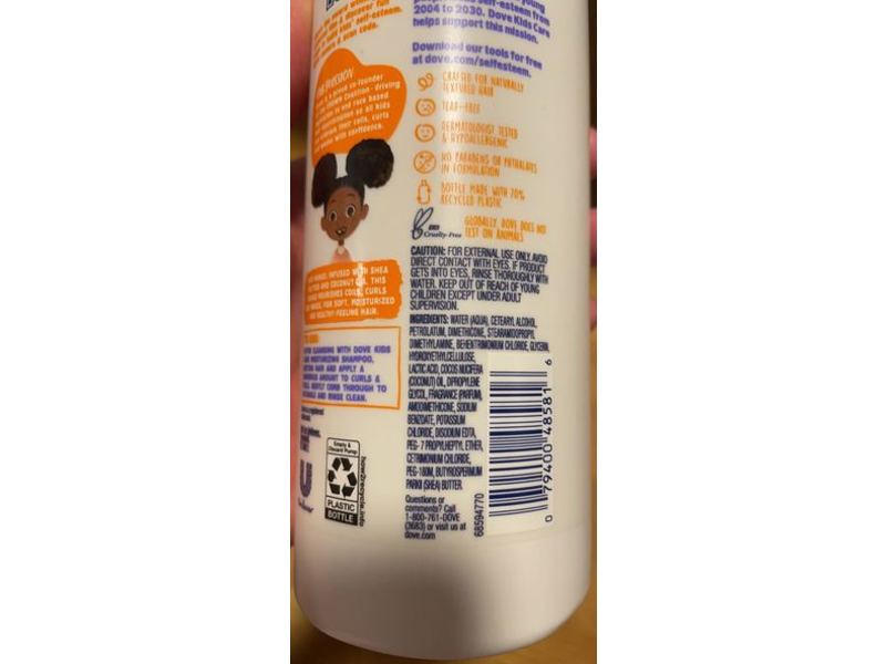 Dove Hair Love Film ,Nourishing Conditioner, 17.5 fl oz/518 mL