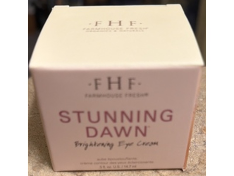 FarmHouse Fresh Stunning Dawn Brightening Eye Cream, 5 fl oz/14.7 mL