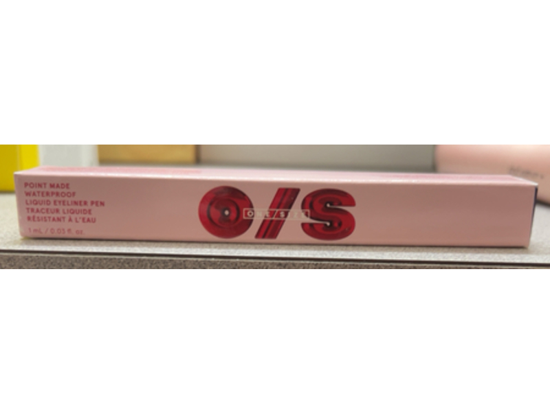 One/Size Point Made Waterproof Liquid Eyeliner Pen, Bossy Blue, 0.03 fl oz/1 mL