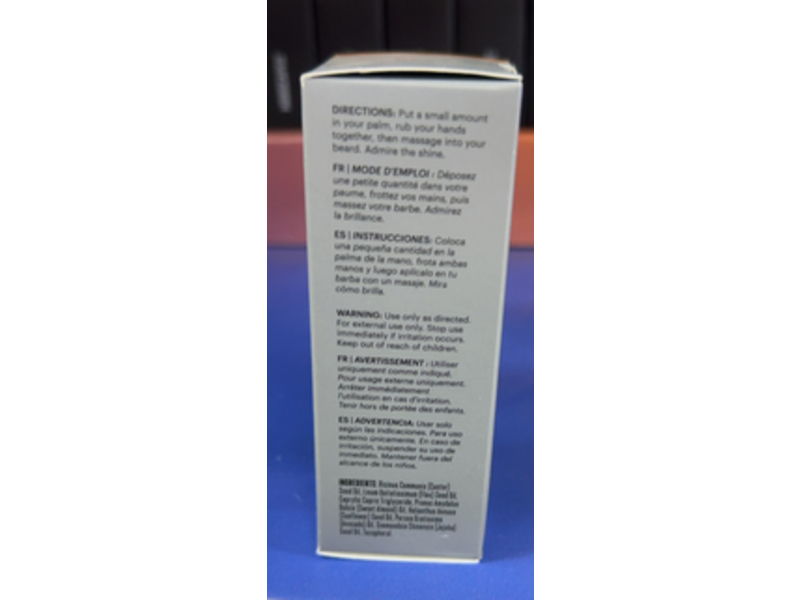 Manscaped Beard Oil, 1 fl oz/30 mL